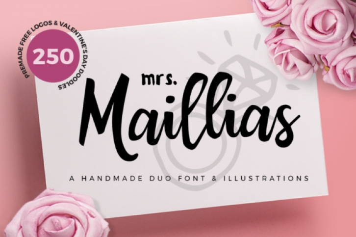 Mrs Maillias Duo Font Download
