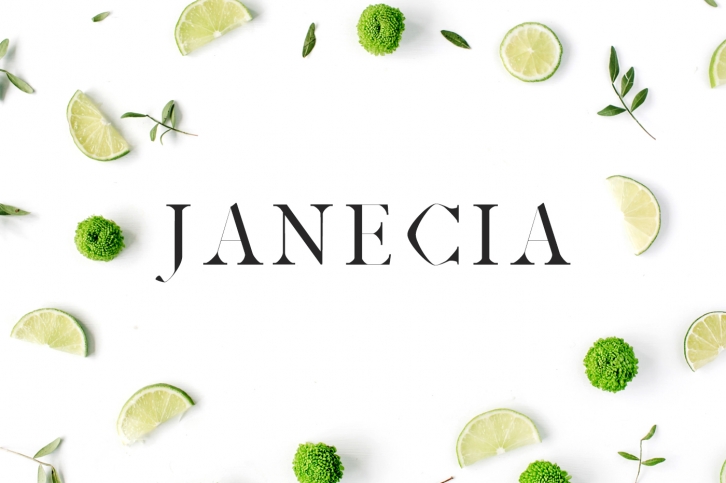 Janecia Font Download