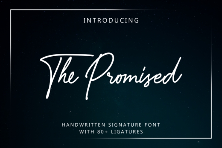 The Promised Font Download