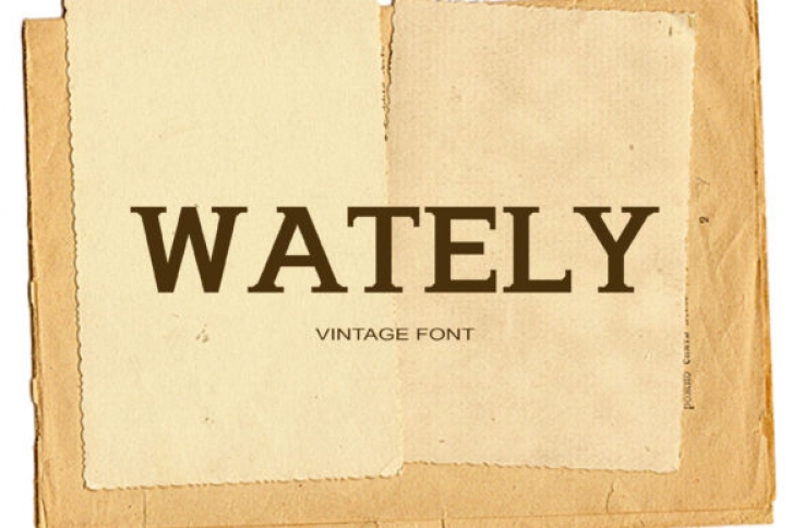 Wately Font Download