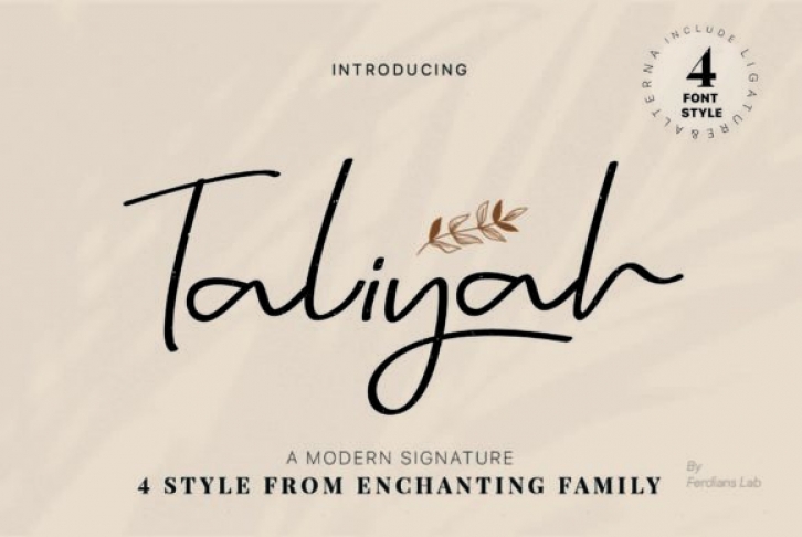 Taliyah Font Download