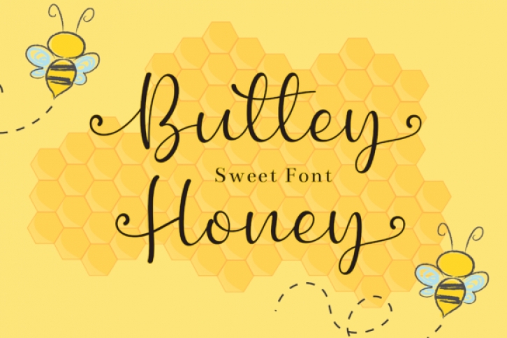 Buttey Honey Font Download