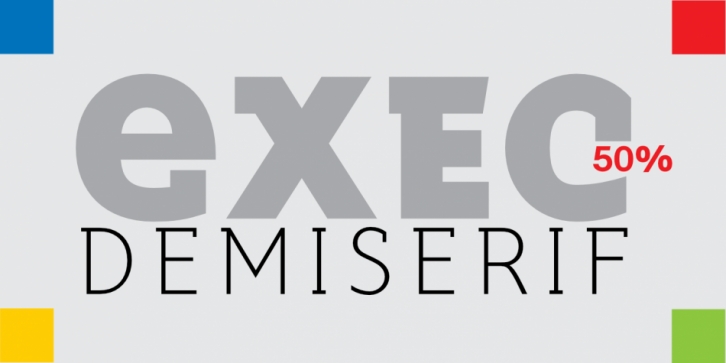 Exec Demiserif Font Download
