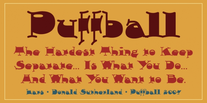 Puffball Font Download