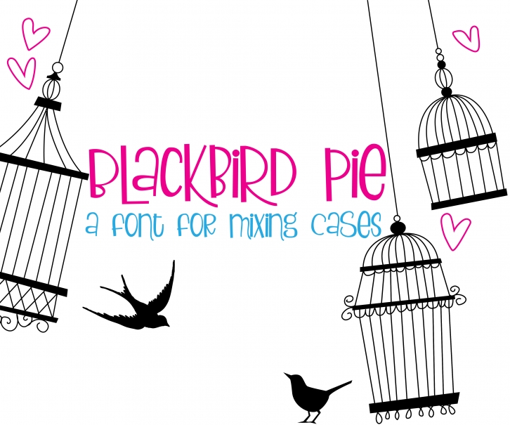 Blackbird Pie Font Download
