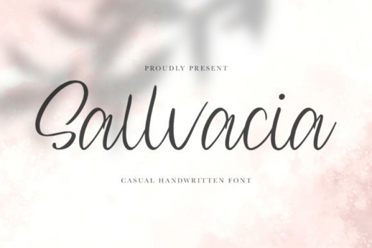 Sallvacia Font Download