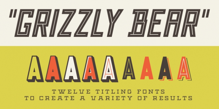Grizzly Bear Font Download