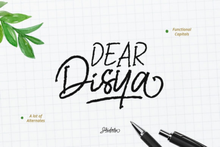 Dear Disya Font Download