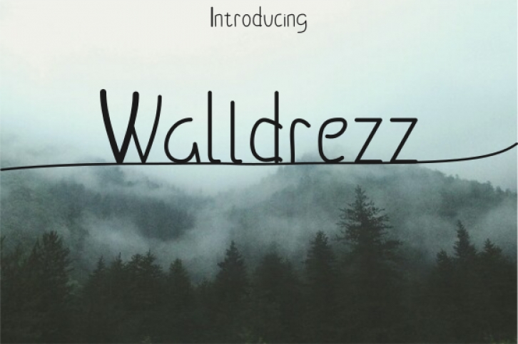 Walldrezz Font Download