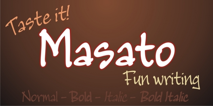 Masato Family Font Download