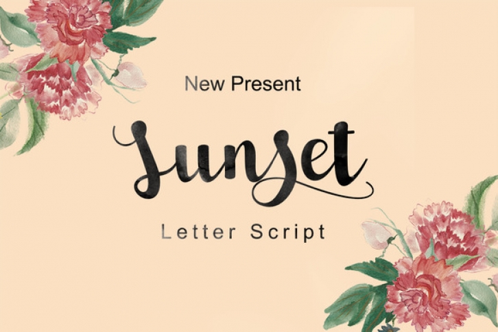 Sunset Script Font Download