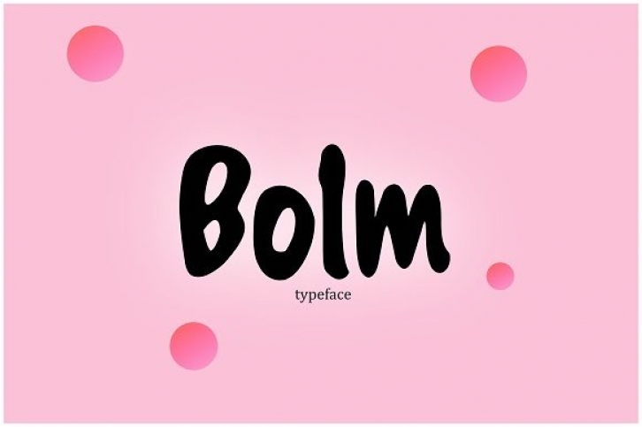 Bolm Font Download