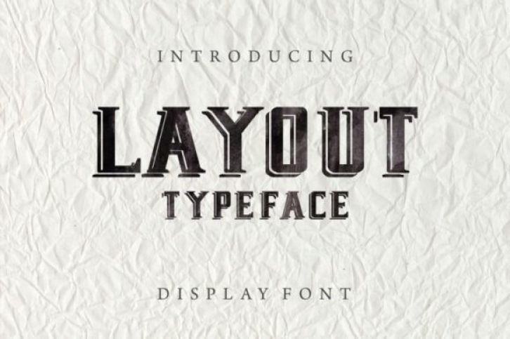 Layout Font Download