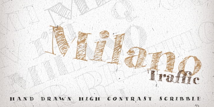 Milano Traffic Font Download