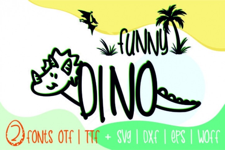 Funny Dino Font Download