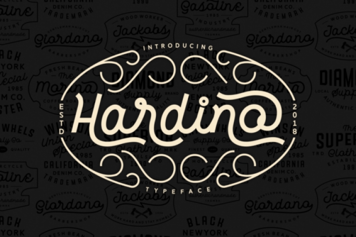 Hardino Font Download