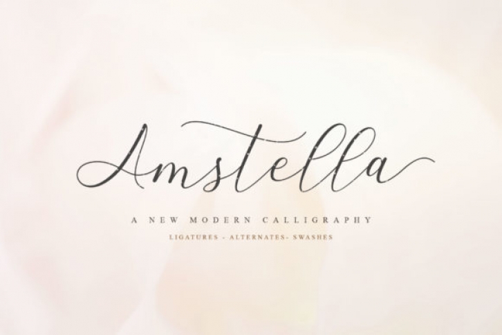 Amstella Font Download