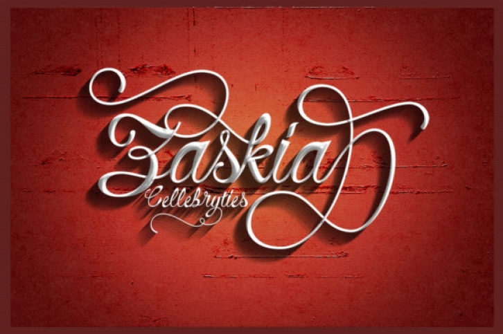 Zaskia Font Download