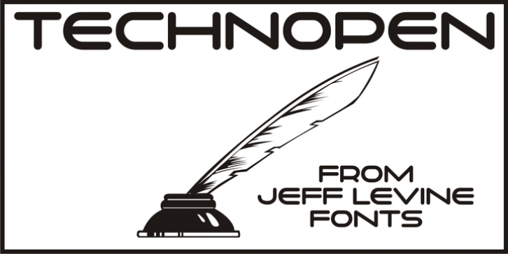 Technopen JNL Font Download