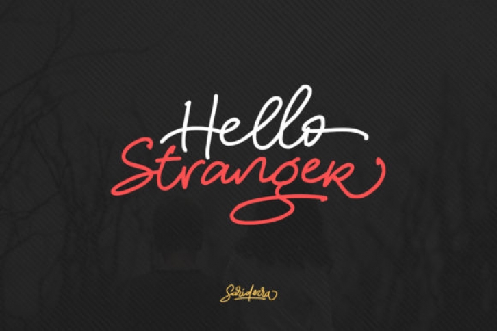 Hello Stranger Font Download