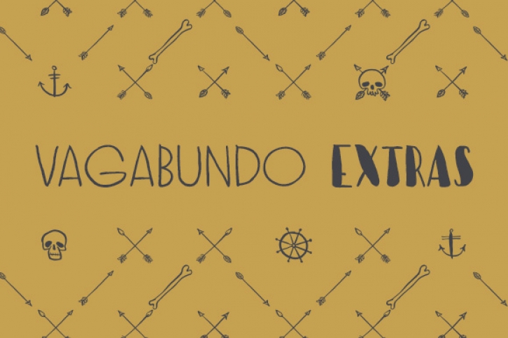 Vagabundo Extras Font Download