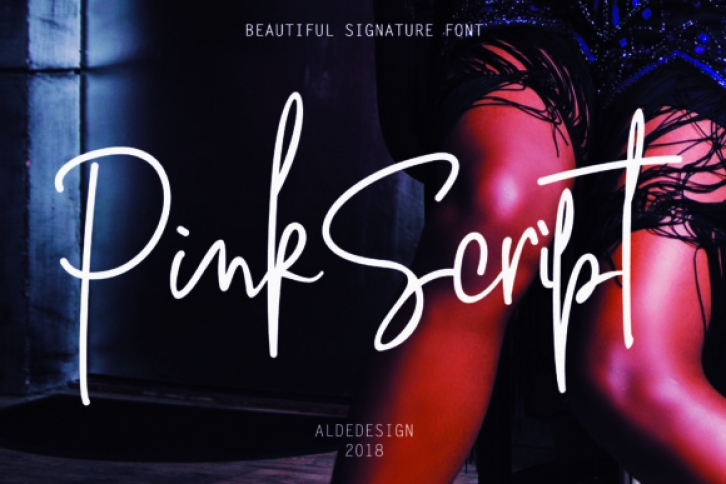 Pink Script Font Download
