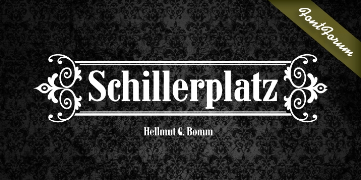 Schillerplatz Font Download