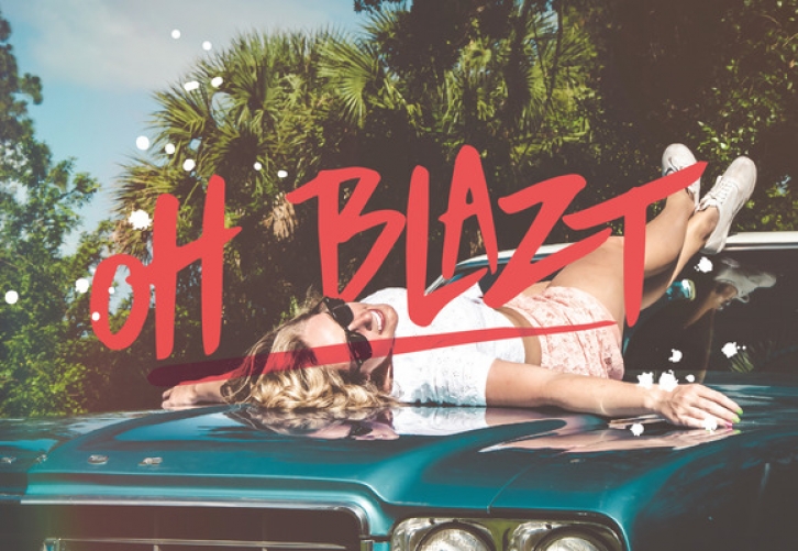 Oh Blazt Font Download