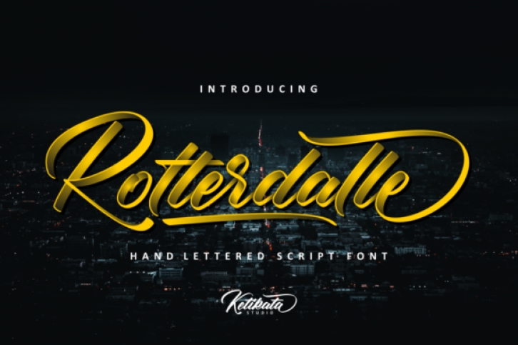 Rotterdalle Script Font Download