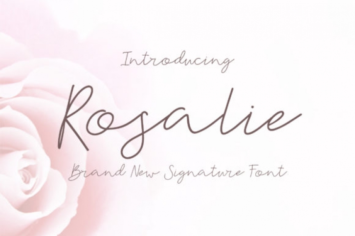 Rosalie Font Download