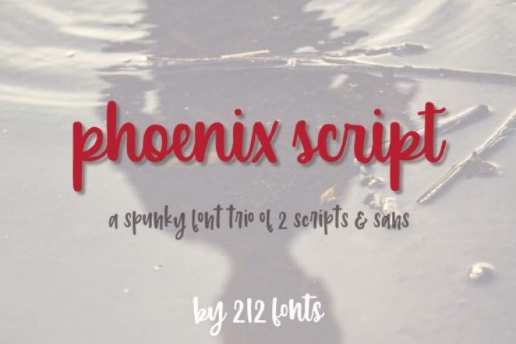 Phoenix Script Trio Font Download