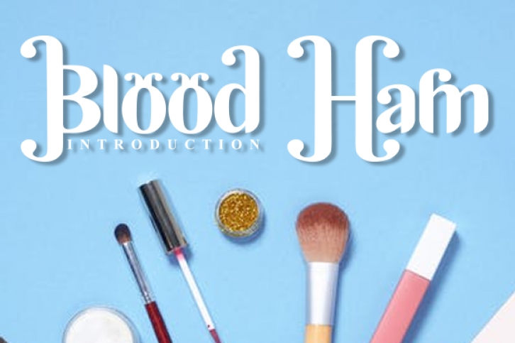 Blood Ham Font Download