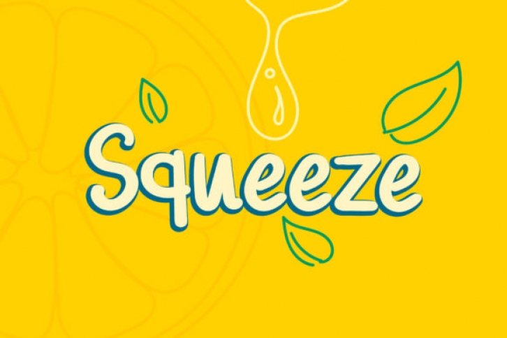 Squeeze Font Download