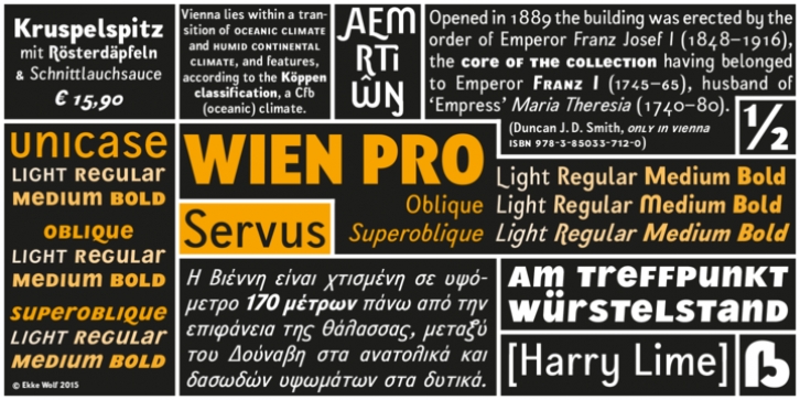 Wien Pro Font Download