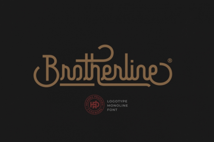 Brotherline Font Download