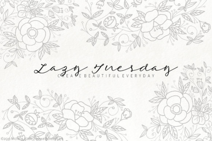 Lazy Tuesday Script Font Download