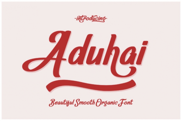 Aduhai Font Download