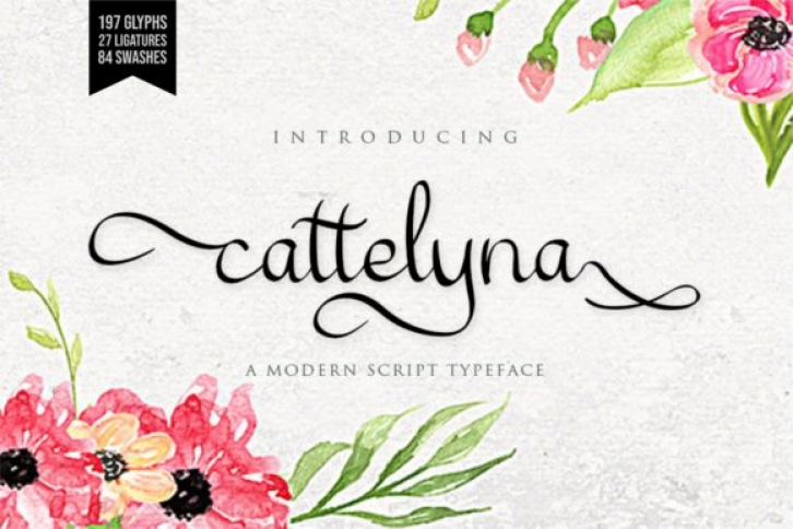 Cattelyna Font Download