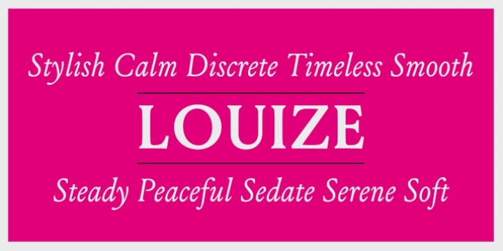 Louize Font Download