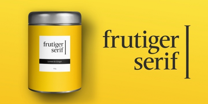 Frutiger Serif Font Download