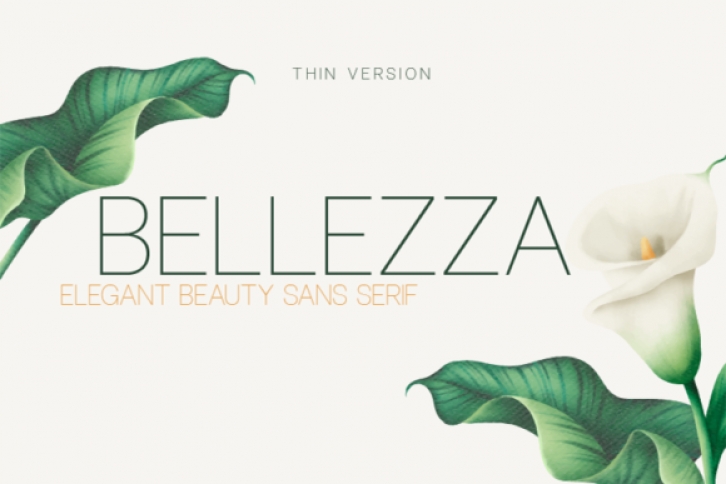 Bellezza Thin Font Download