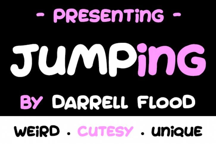 Jumping Font Download