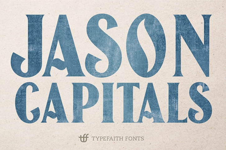 Jason Capitals Font Download