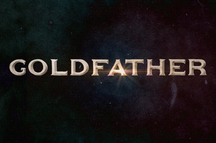 Goldfather Font Download