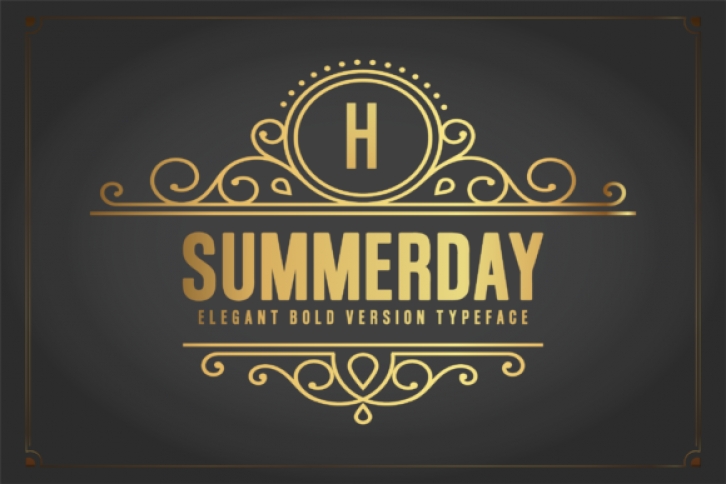 Summerday Bold Font Download