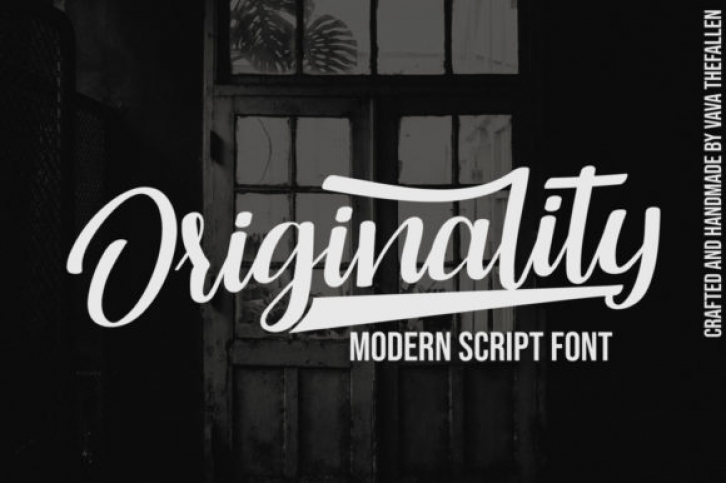 Originality Script Font Font Download