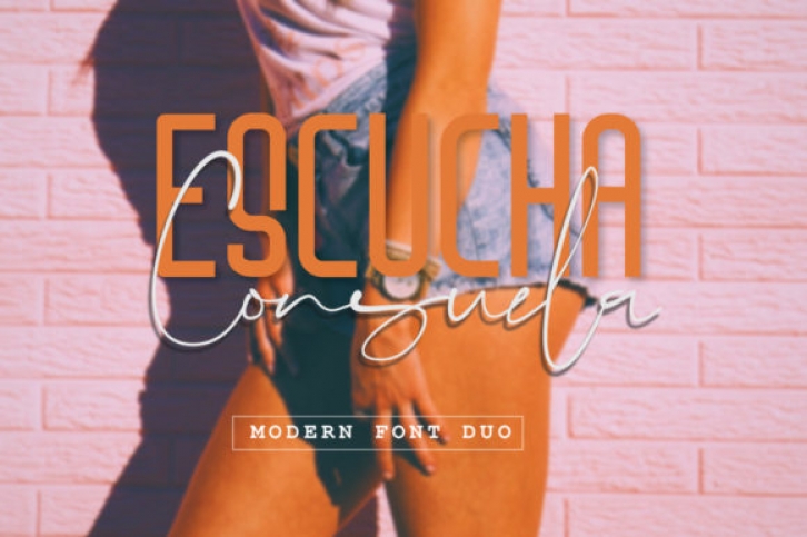 Escucha Consuela Duo Font Download