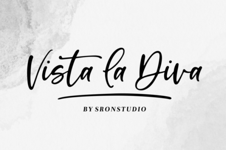 Vista La Diva Font Download