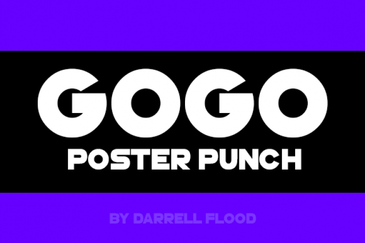 GoGo Poster Punch Font Download