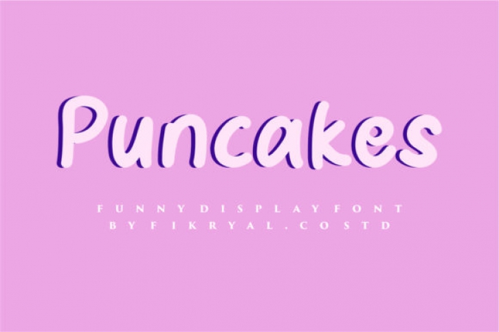 Puncakes Font Download